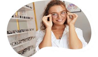 Glasses mobile banner